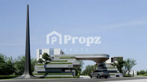 Premium 4 BHK villa interior with smart home automation features