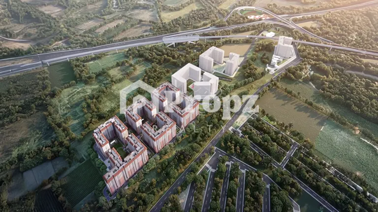 Clubhouse and recreational amenities at Barca Godrej MSR City