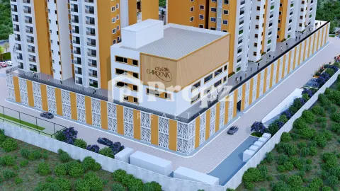 Bren Avaana residential tower exterior view in Kaggalipura
