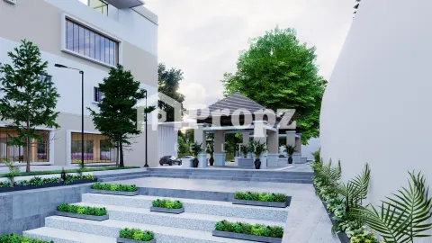 Bren Ananta residential towers exterior view with landscaped gardens