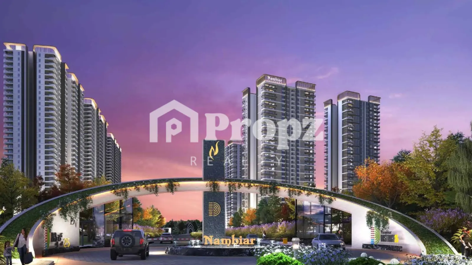 Nambiar District 25 luxury township on Sarjapur Road Bangalore