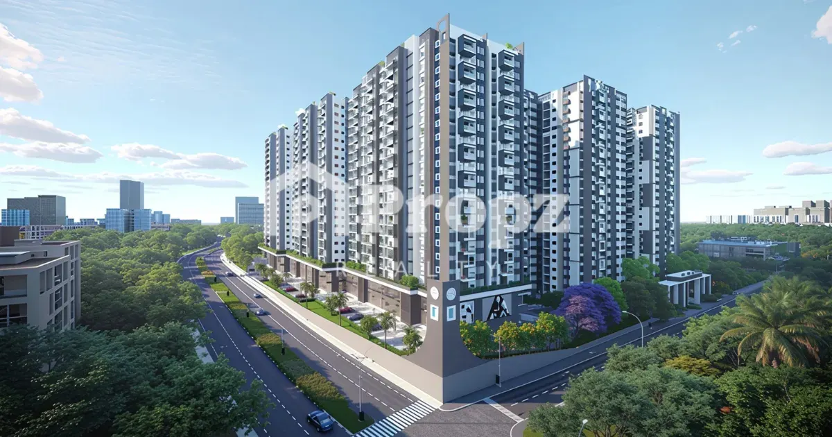 SBR One Residence luxury apartment building in Hopefarm Whitefield Bangalore