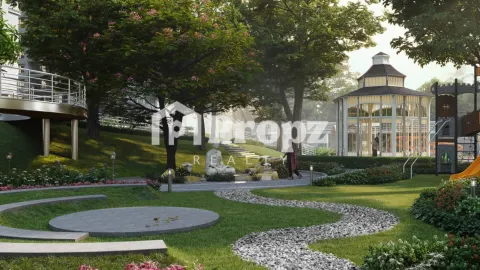 Landscaped gardens and green spaces at Sumadhura Edition