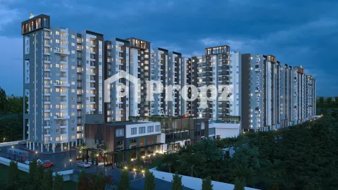 Landscaped gardens and outdoor facilities at Sowparnika Euphoria