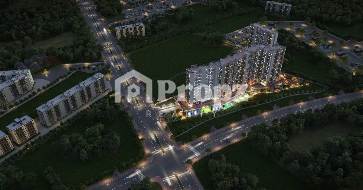 Sowparnika Whispering Petals residential towers in Hoskote Bengaluru