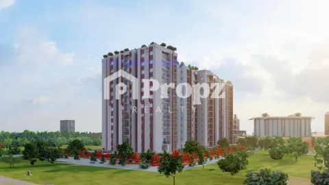 Isha HiLife landscaped gardens and open spaces in Whitefield