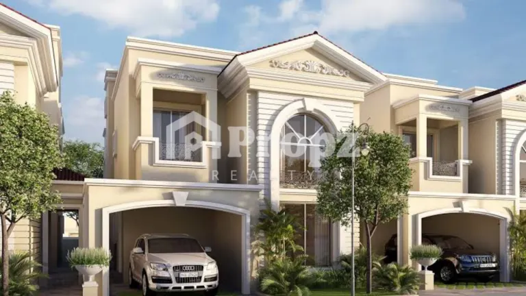 JRC Palladio gated community entrance and landscaping