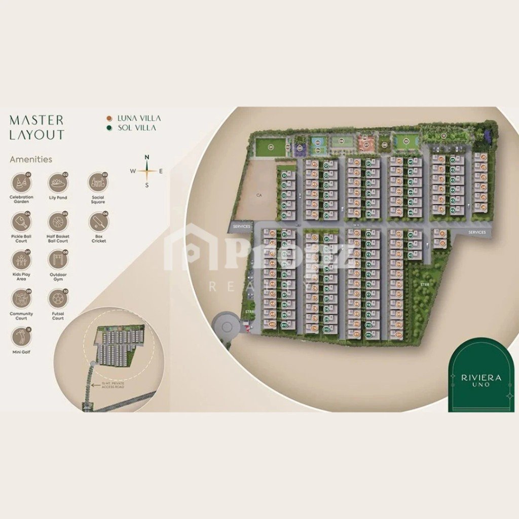 Riviera Uno master plan