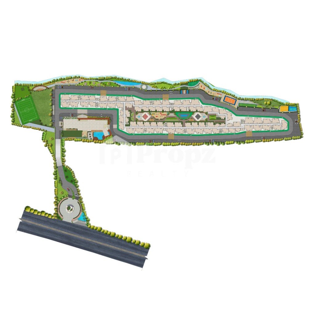 Sowparnika Euphoria In The East master plan