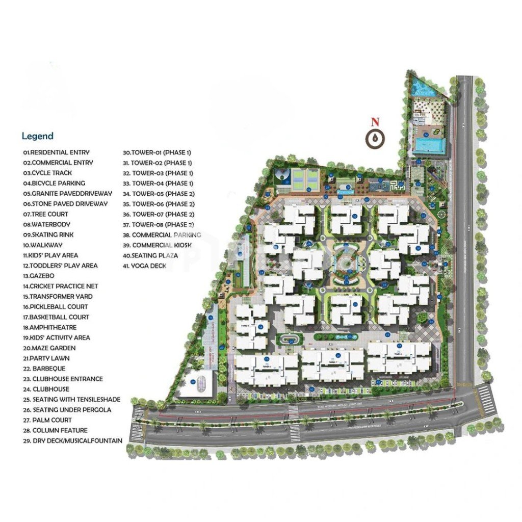 SBR One Residence master plan