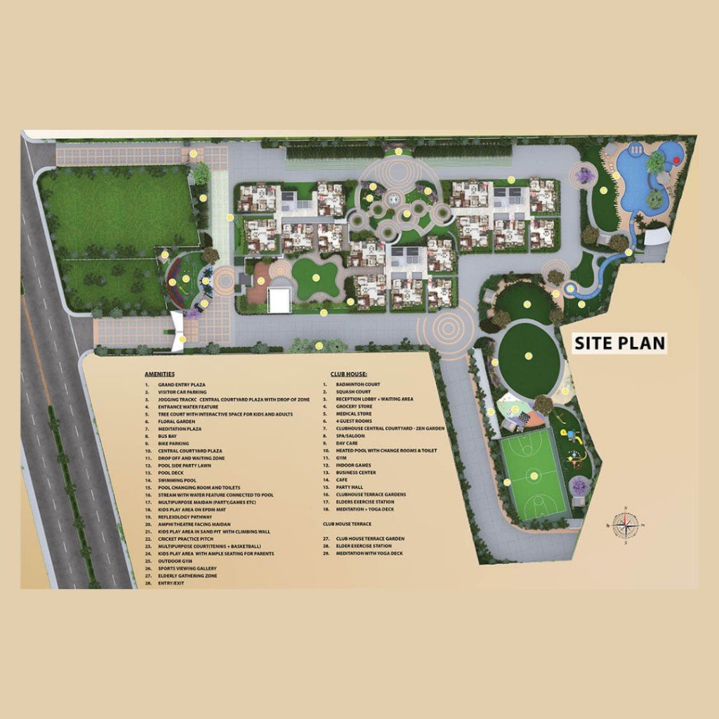 Abhee Celestial City master plan