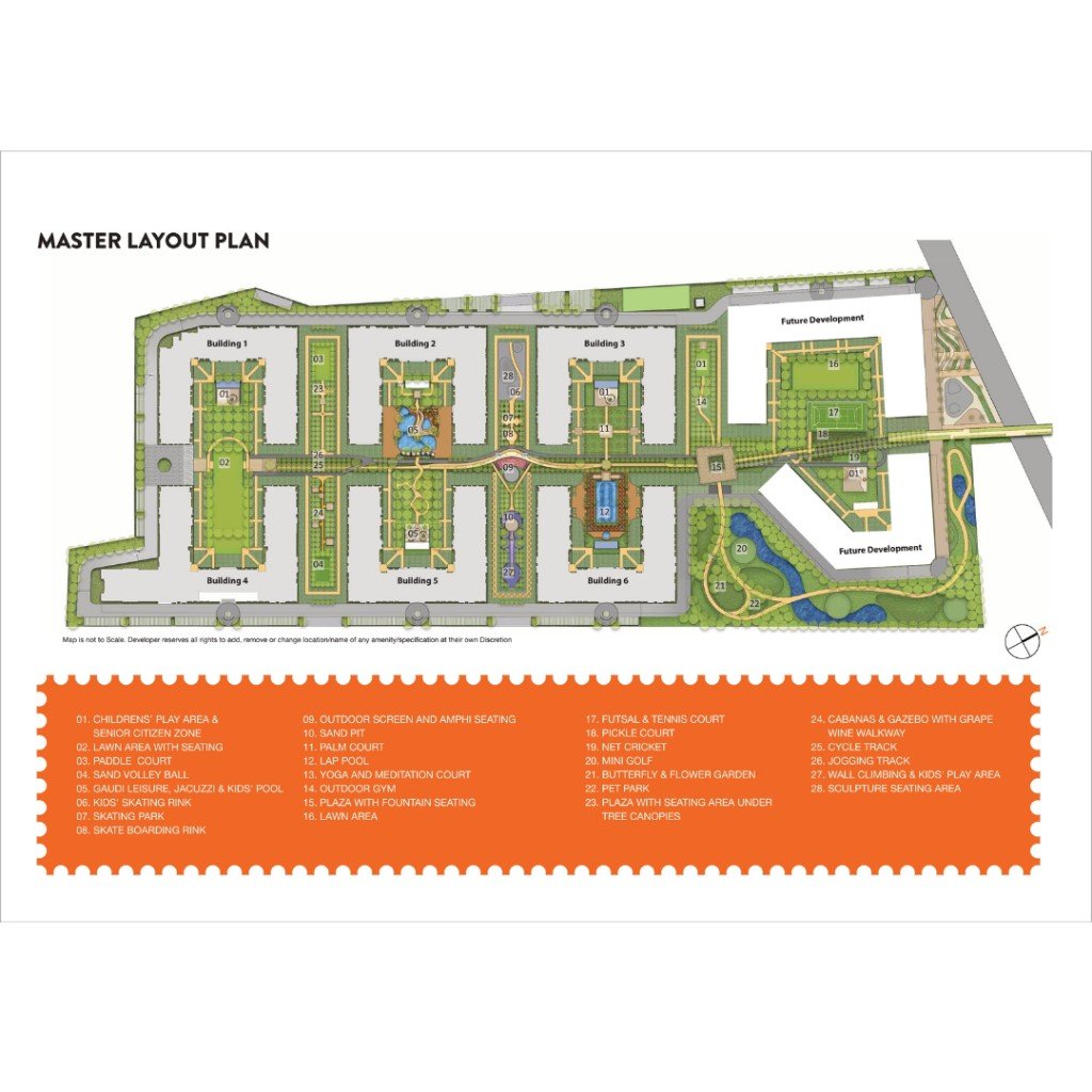 Barca at Godrej MSR City master plan