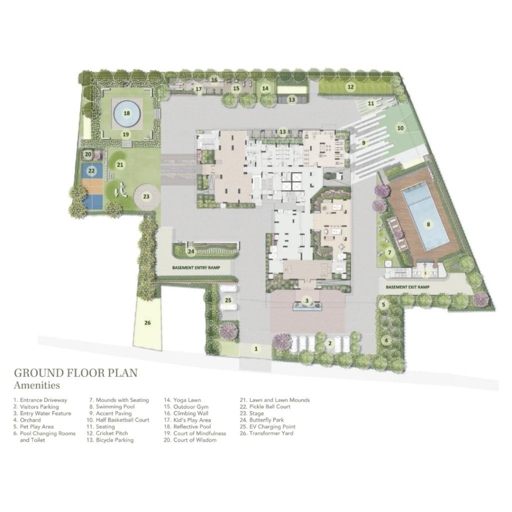 Cumins Sanctum master plan