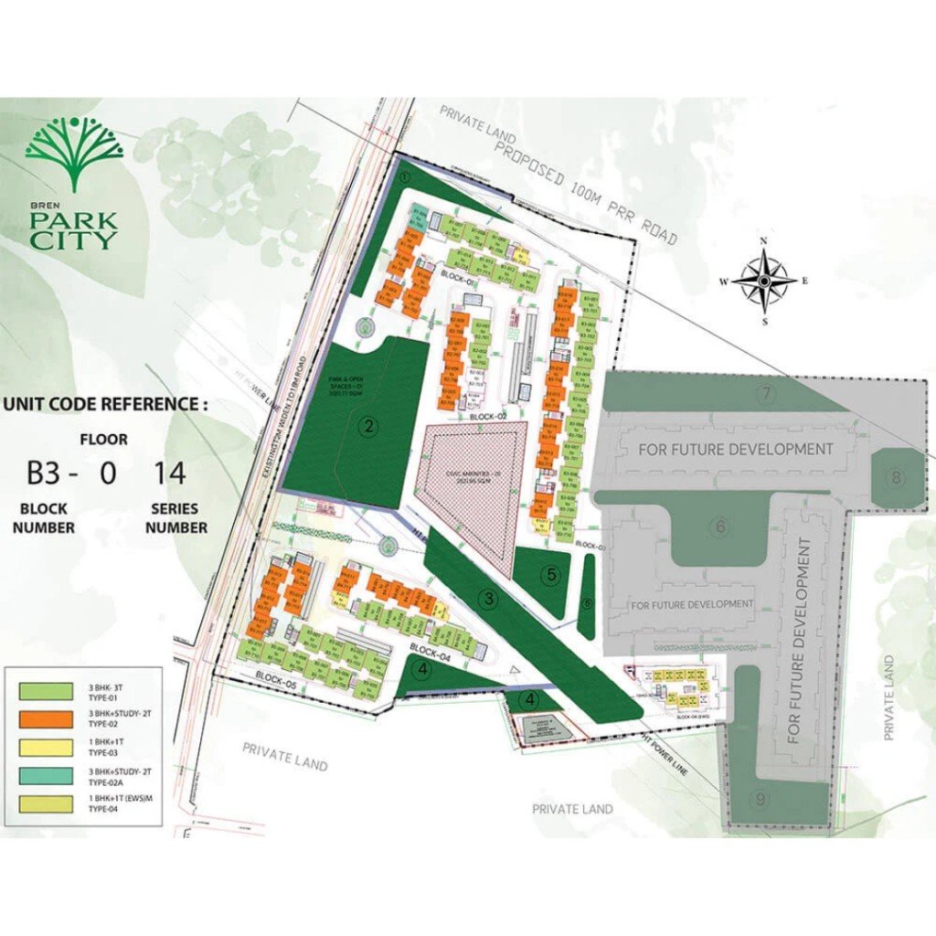 Bren Park City master plan
