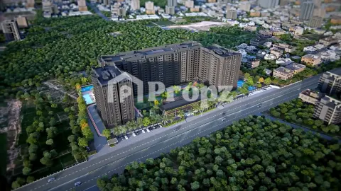 Landscaped gardens at Assetz Zen & Sato Bagalur Main Road
