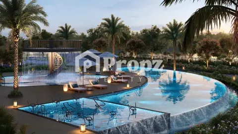 Mana Skanda swimming pool with other amenities