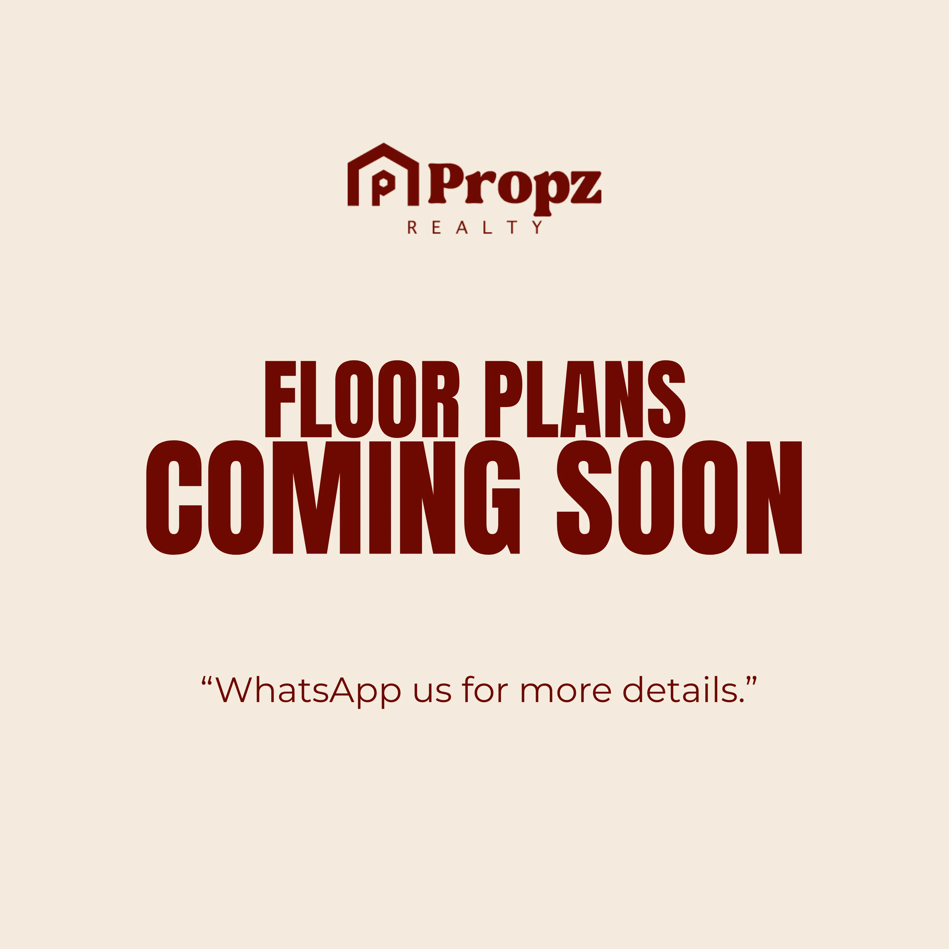 1 BHK floor plan — Brigade Granada