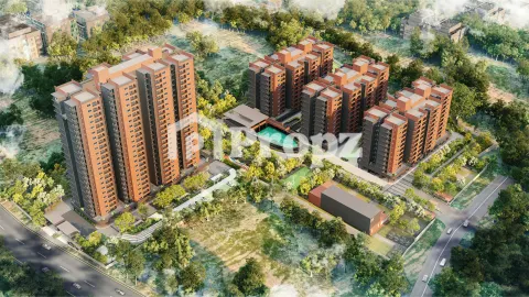Serene Heights master plan layout - 7.5 acre development in Sarjapur
