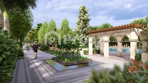 Private courtyard with natural lighting in Ruchira Villa Feliz