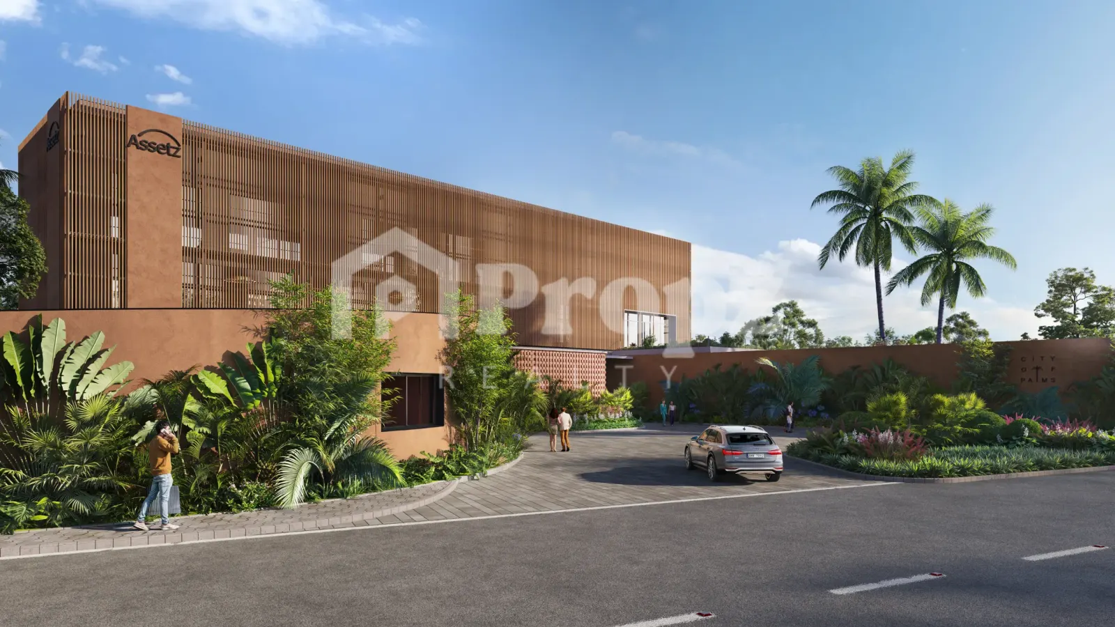 Assetz City of Palms — Gated - Community Residential Plots on IVC Road, Devanahalli, North Bangalore