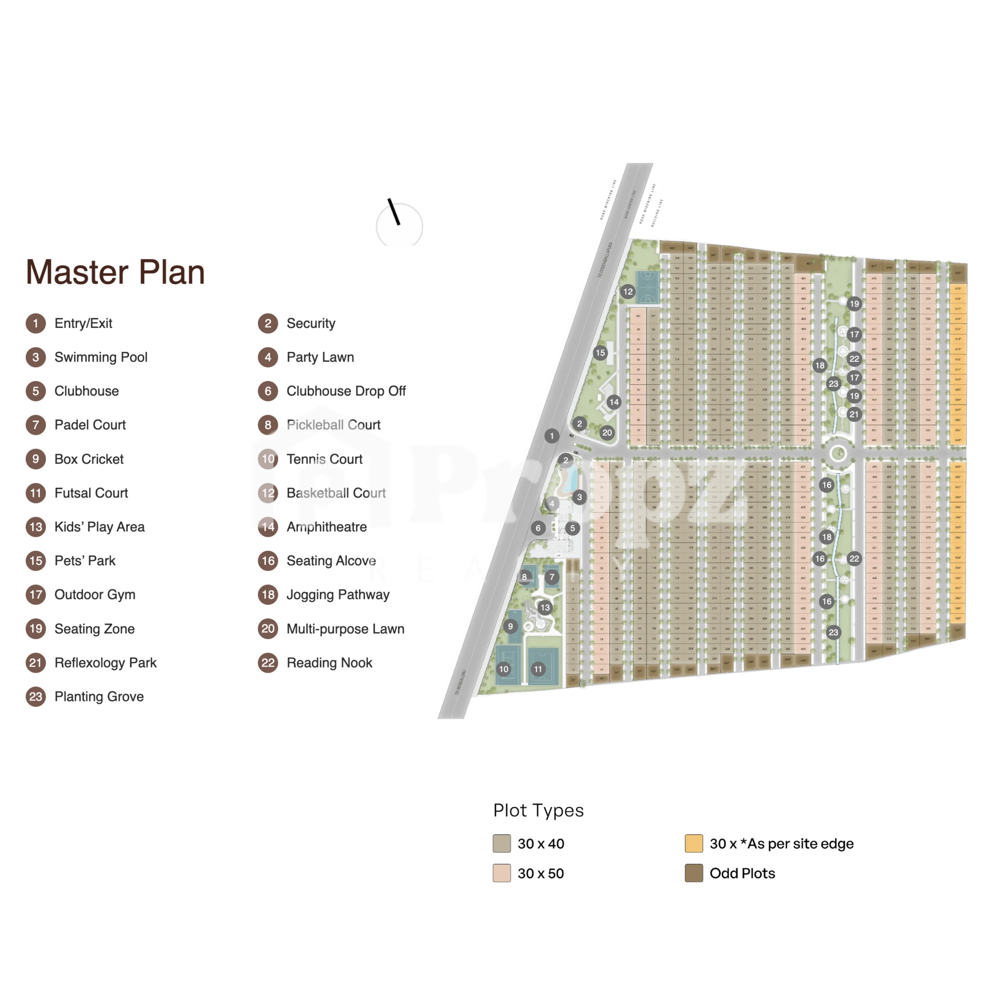 Assetz City of Palms Master plan